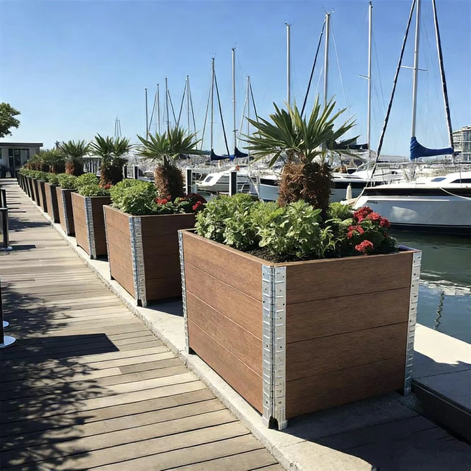 Planter Box Bamboo Plants