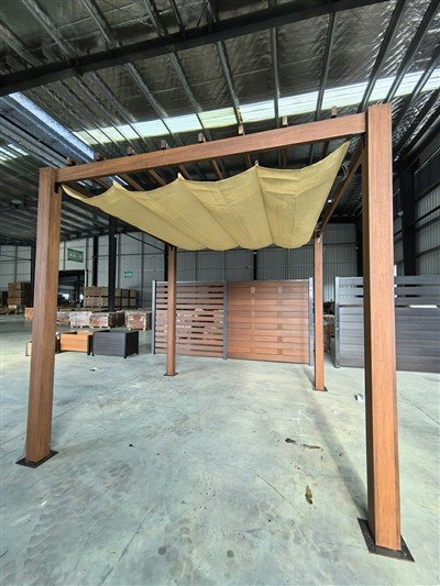 Bamboo Canopy for Pergola