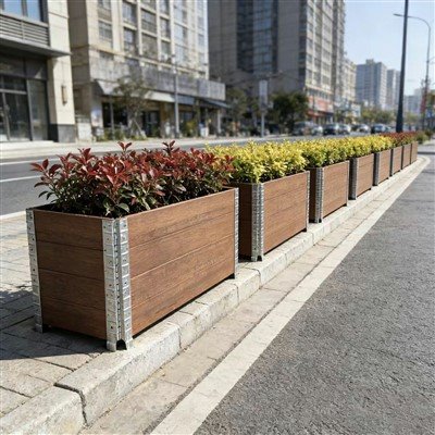 Bamboo Planter Box Outdoor